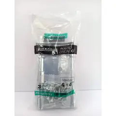 ZENDER - Bisagra Zincada 4x4" x 3 und