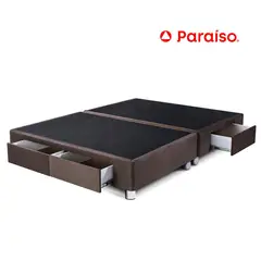 PARAISO - Box Tarima con Cajones King