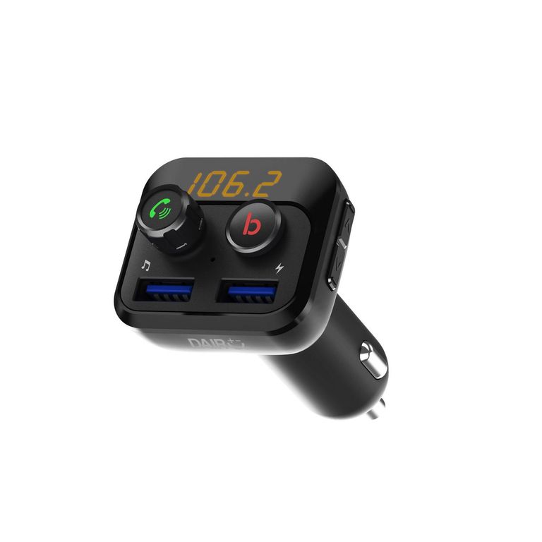 Transf FM/BT con Carga USBX2-3.4A