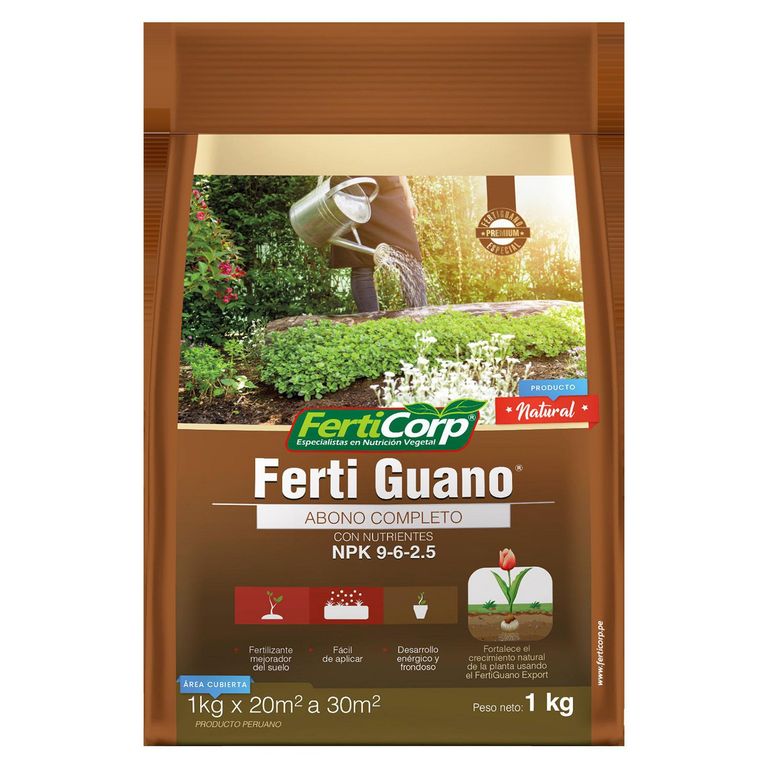 Guano de la Isla 1kg 1 kg Guano 18 cm21 cm4 cm