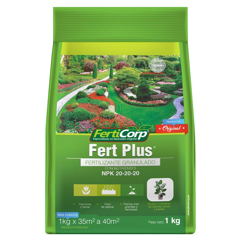 Fertilizante Nitrofert Equilibrio 20-20-20 1 kg