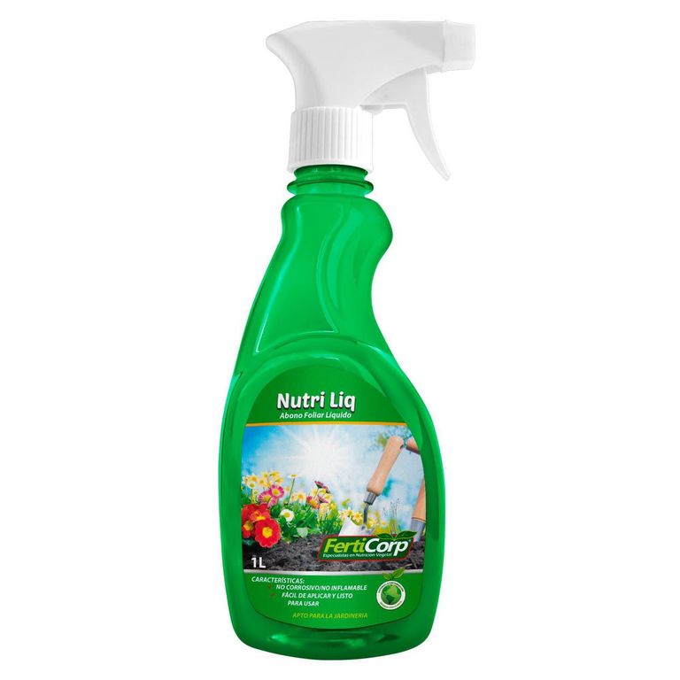 Fertilizante Líquido con Pulverizador 1L Nitrógeno, fosforo y potasio 10 cm7 cm28 cm