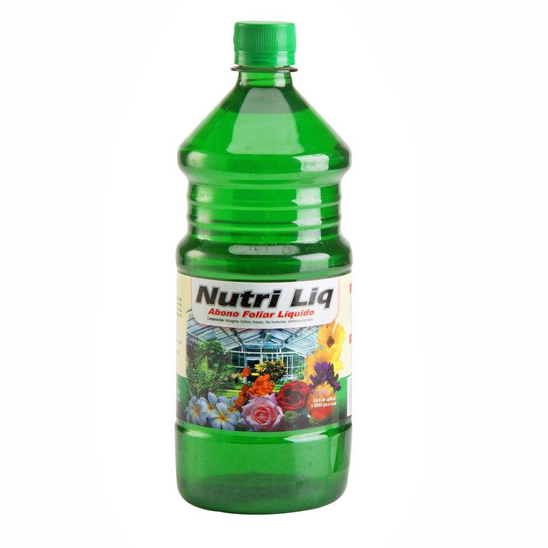 Fertilizante Líquido Repuesto 1L Nitrógeno, fosforo y potasio 8.5 cm8.5 cm23.5 cm