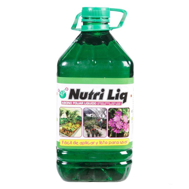 Fertilizante Líquido 4L Nitrógeno, fosforo y potasio 13 cm13 cm29 cm