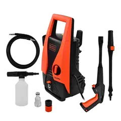 BLACK+DECKER - Hidrolavadora Eléctrica Black & Decker 1400W