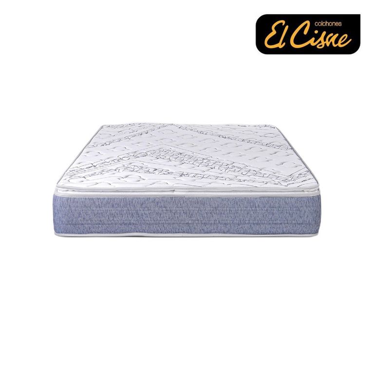Colchón El Cisne Coral 1.5 Plazas + Almohada