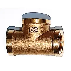 SAN RAFAEL - Tee sanitaria 1/2 " Bronce Pesado