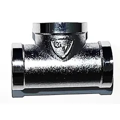 SAN RAFAEL - Tee sanitaria 1/2 " Bronce Cromado Pesado