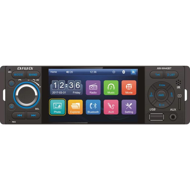 Autoradio 4" Mirrorlink BT 1 Din