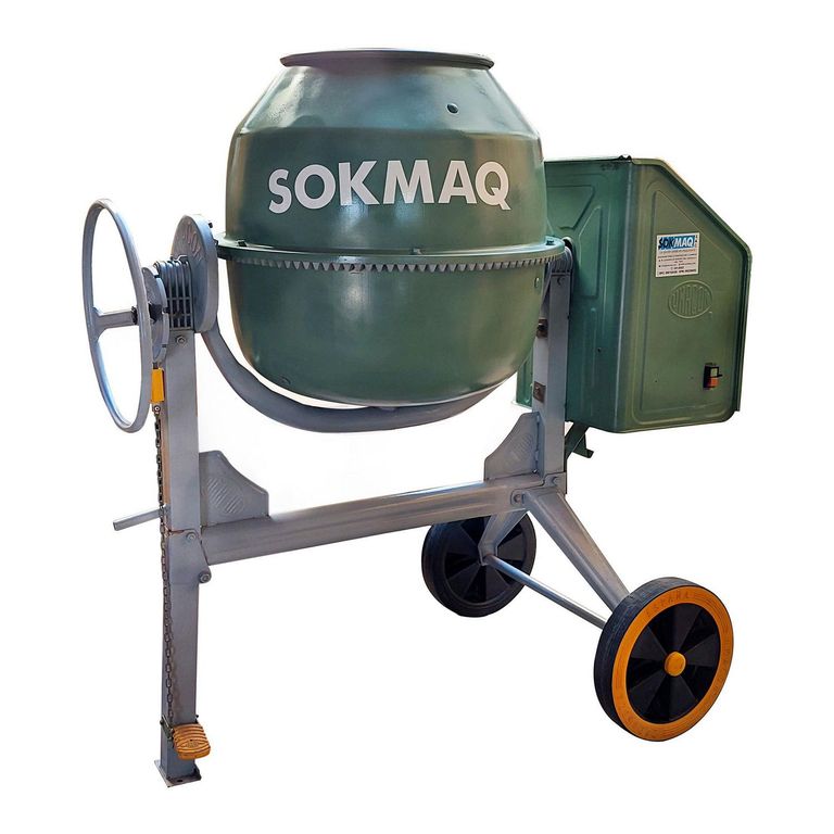 Trompo Mezclador Eléctrico 1.5 HP 140 Lt Umacon UL230 Sokmaq
