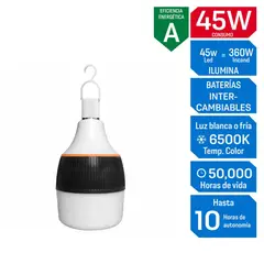 ILUMA - Foco LED de Emergencia Recargable con Gancho