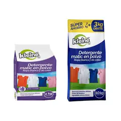 KLEINE WOLKE - Detergente Matic En Polvo Kleine 10Kg + Detergente en Polvo Kleine 4Kg