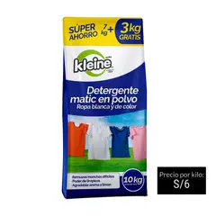 KLEINE WOLKE - Detergente Matic En Polvo Kleine 10Kg