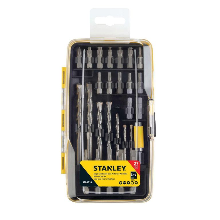 Set de Brocas y Puntas 27 Piezas Stanley