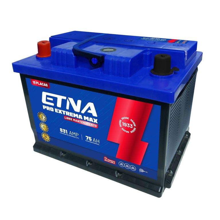 Batería Etna W-13 Pro Extrema Max Inv 75Ah