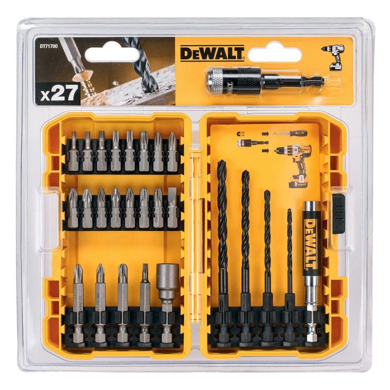 Set de Brocas Plus Rápida Carga 27 Piezas DT71700-QZ Dewalt.