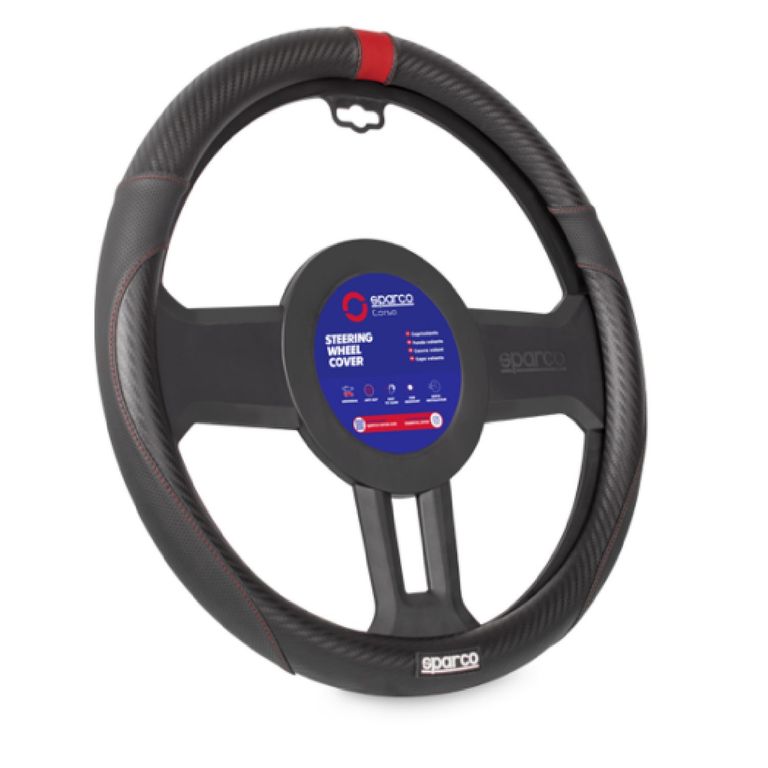 Cubre Volante Negro Sparco