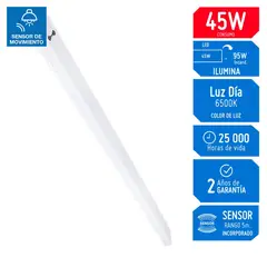 GZ LIGHTING - Prismático Lineal c/Sensor 45W