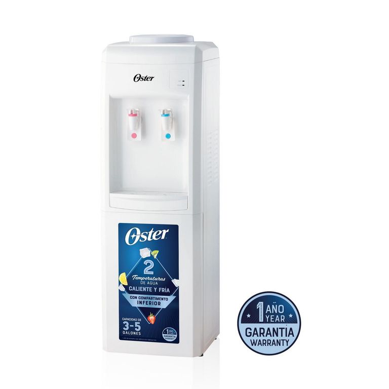 Dispensador de Agua Oster 3-5 Gal OS-PWDA8001W Blanco