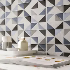 GENERICO - Gres Porcelanico Gris Decorado 62.8x119.7cm 2.25m2