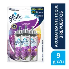 GLADE - Repuesto de Toque Campos de Lavanda x 3 unid.
