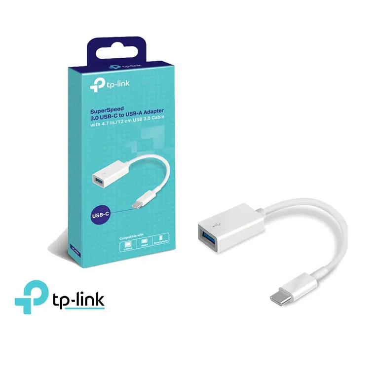 Adaptador de red WIFI TP-Link Usb-c 3.0 Super Rápido a Adaptador Usb-a Uc400