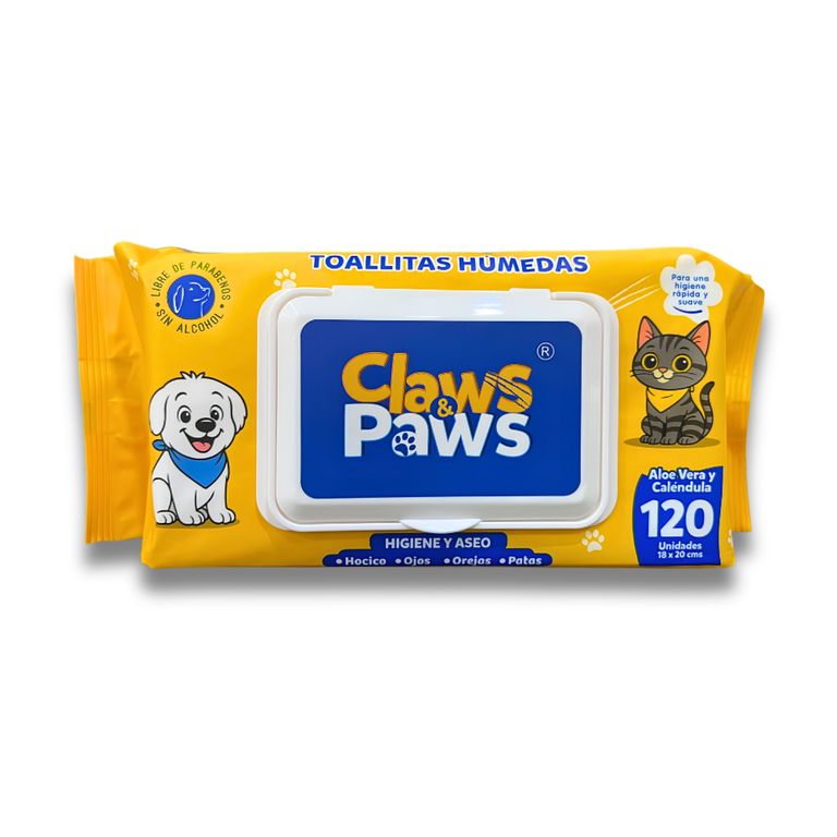 Toallas Humedas x 120 unidades
