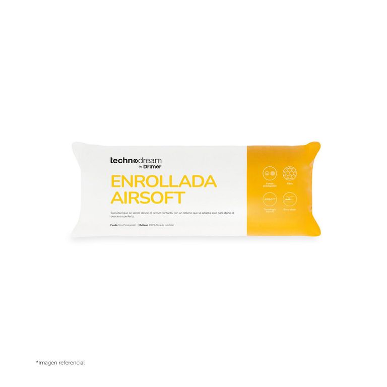 Almohada Enrollada Hipersoft 65x50cm