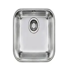 TEKA - Lavadero de Cocina Acero Inoxidable 1 Poza BE 40.34.18 C/R