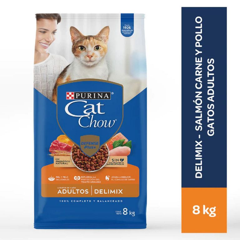 Cat Chow Adultos Delimix Croquetas para Gatos 8kg