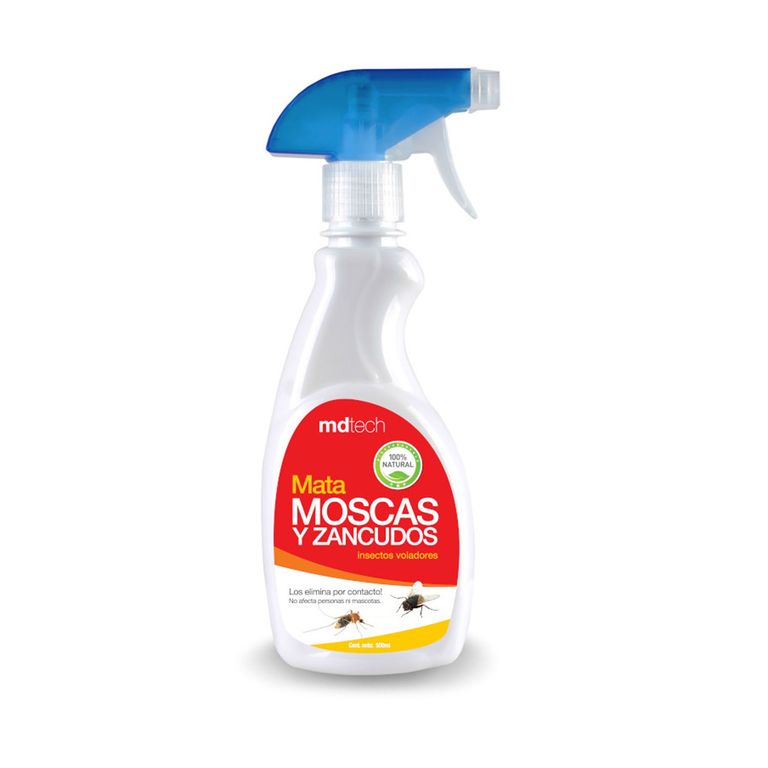 Líquido Mata Moscas y Zancudos en Frasco 500ml