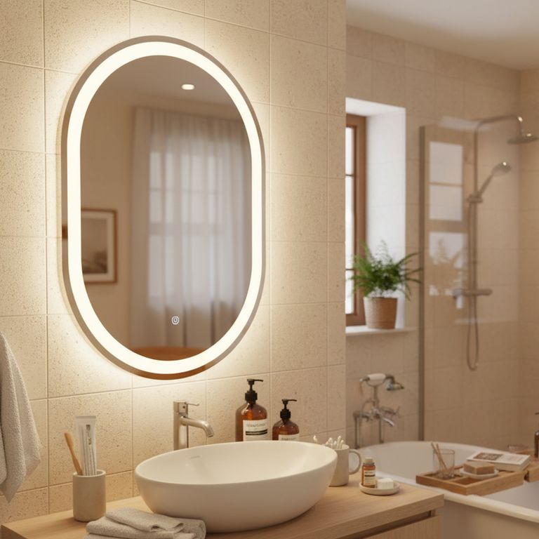 Espejo LED de Baño Pavonado Imperial