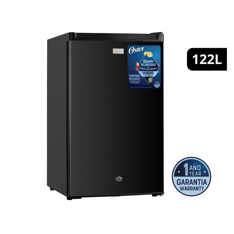 Frigobar Oster 122 Lt OSPMB129BB Negro