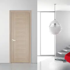ARES - Puerta Principal Montreal HDF 4Mm Hr Pet Txt Teka Mix 42X950X2070Mm Relleno Sauerland Tubular Embolsado