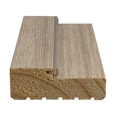 ARES - Marco Montreal Pino Finger Clear C/Pet Txt Teka Mix Recto 32X90X2120Mm (Vano 100) C/Rebajo 49 C/Burlete Simple