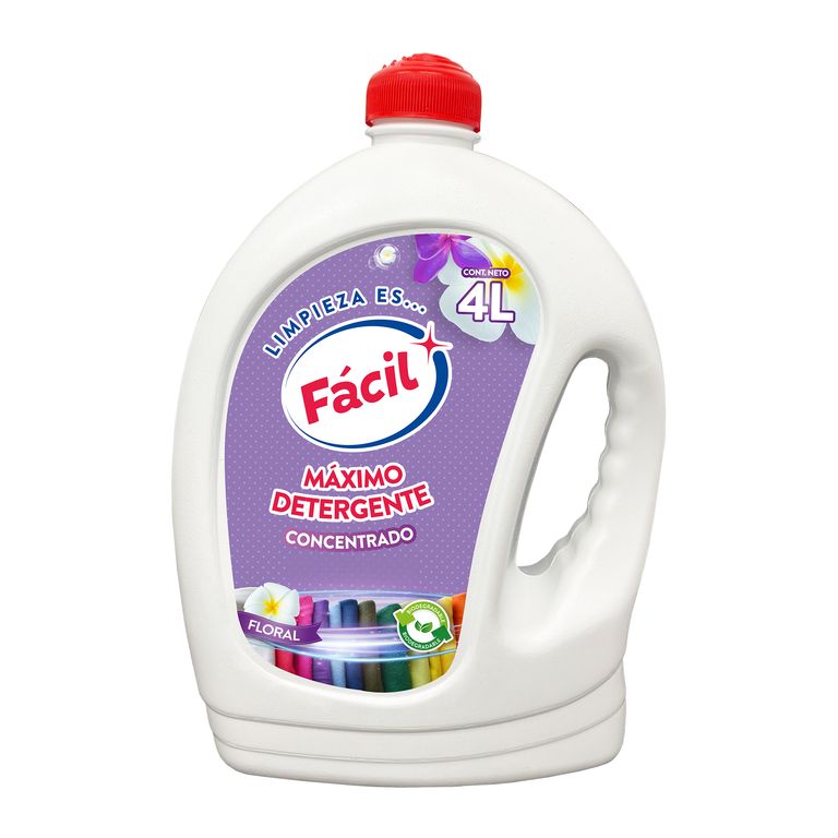 Detergente Líquido Facil Aroma Floral 4L