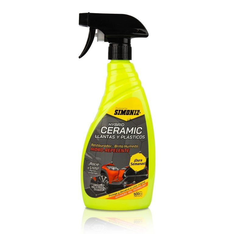 Restaurador de Llantas y Plásticos SIMONIZ Hybrid Ceramic 500ml