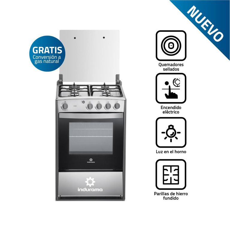 Cocina a Gas Indurama 66 Lt Viena QZ Croma