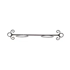 undefined - Portamacetas Horizontal 2 Macetas Metal