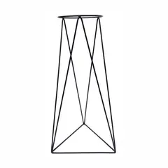 undefined - Porta Macetas de Pie Triangular 70cm Metal