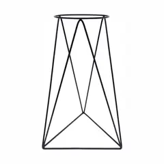 undefined - Porta Macetas de Pie Triangular 40cm Metal