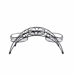GENERICO - Portamacetas Arco 3 Macetas Metal