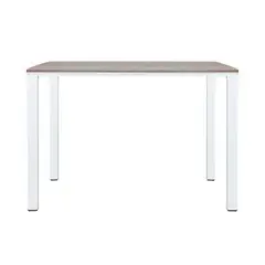 ZIYAZ - Escritorio Krona 12x60cm Blanco/Cenizo