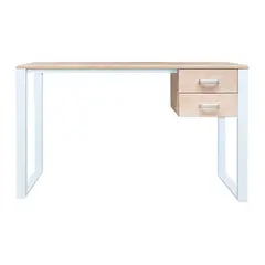 ZIYAZ - Escritorio OH Blanco/Rovere