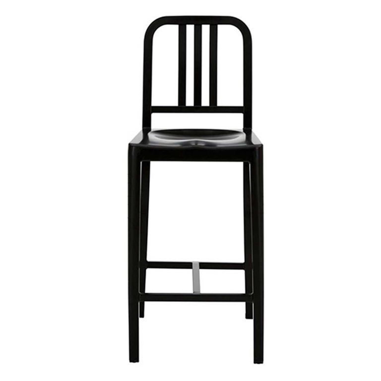 Silla Bar Navy Negro