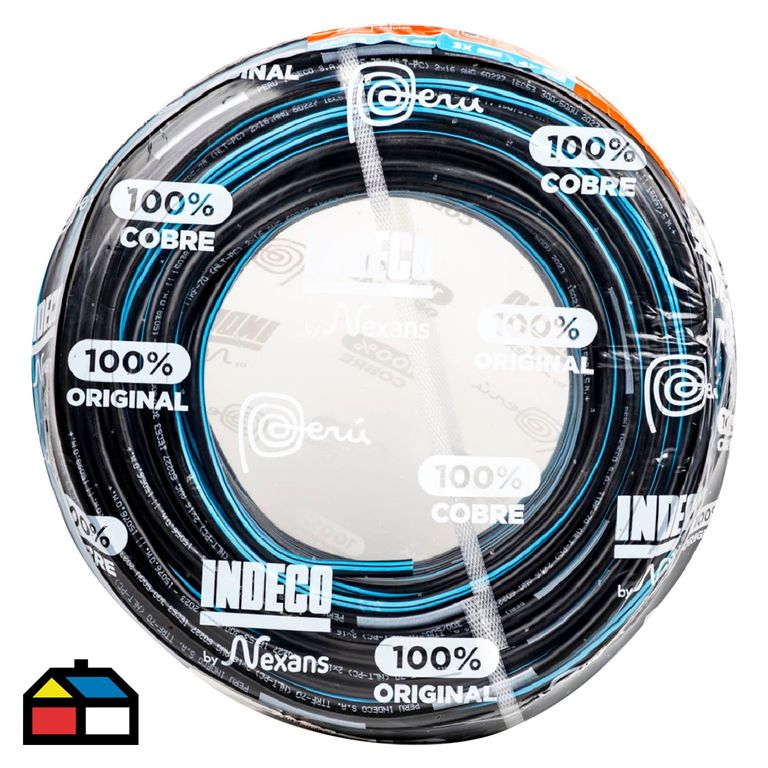 Cable Vulcanizado 2X16AWG 100 Metros