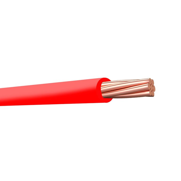 Cable THW 12 AWG Elcope 450/750V Rojo 25 Metros