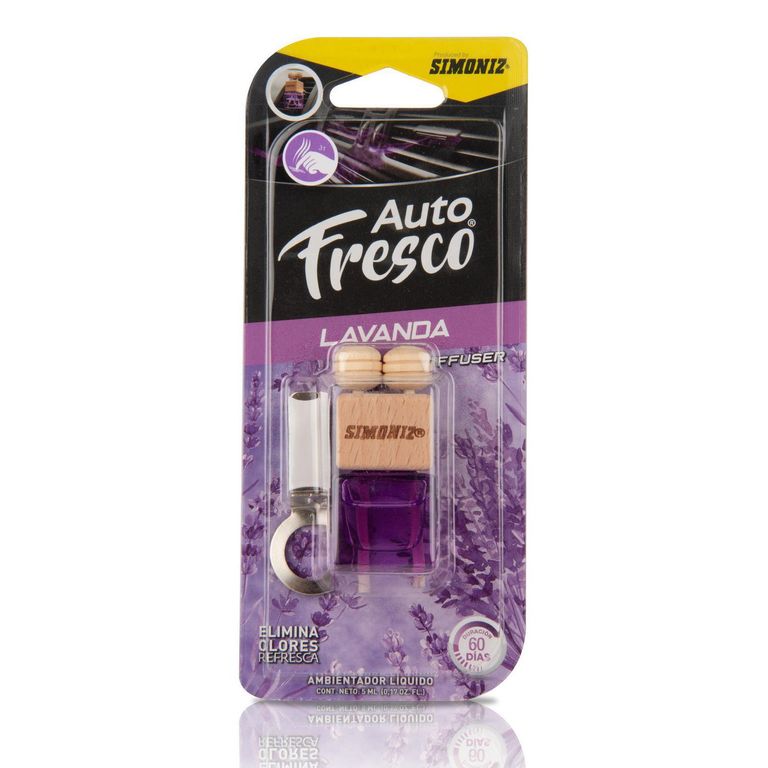 Ambientador Difusor Jar Auto Fresco Lavanda 8Ml