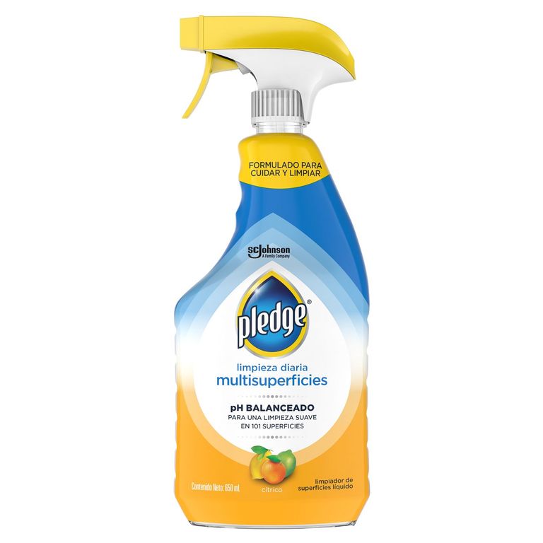Limpiador Multisuperficies Citrico Pledge 650Ml