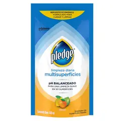 undefined - Limpiador Multisuperficies Citrico Pledge Repuesto 500Ml